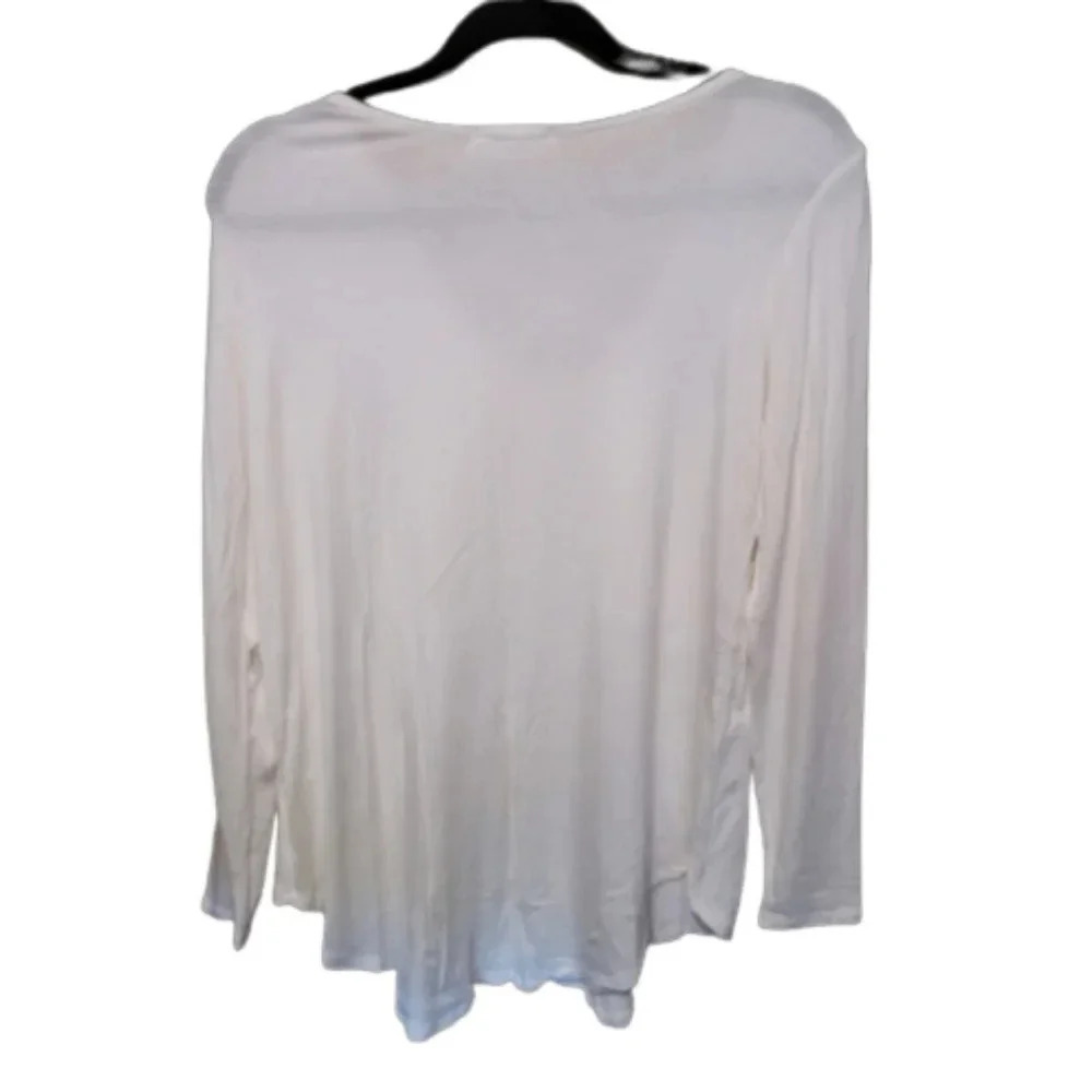 Cherish white long sleeve top - Picture 4 of 7